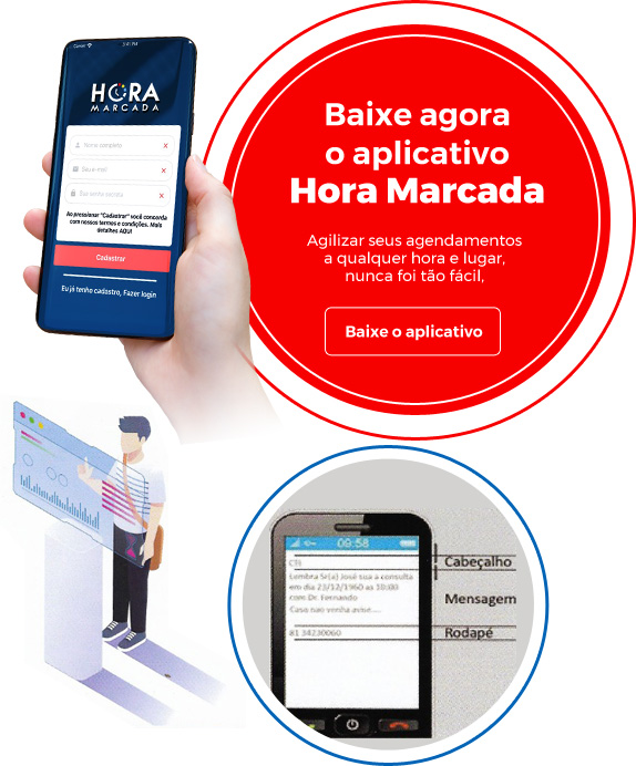Baixe agora o aplicativo Hora Marcada